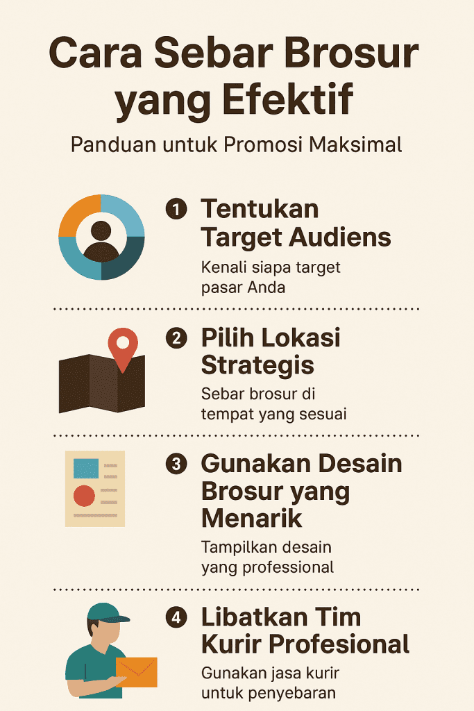 Cara Sebar Brosur yang Efektif