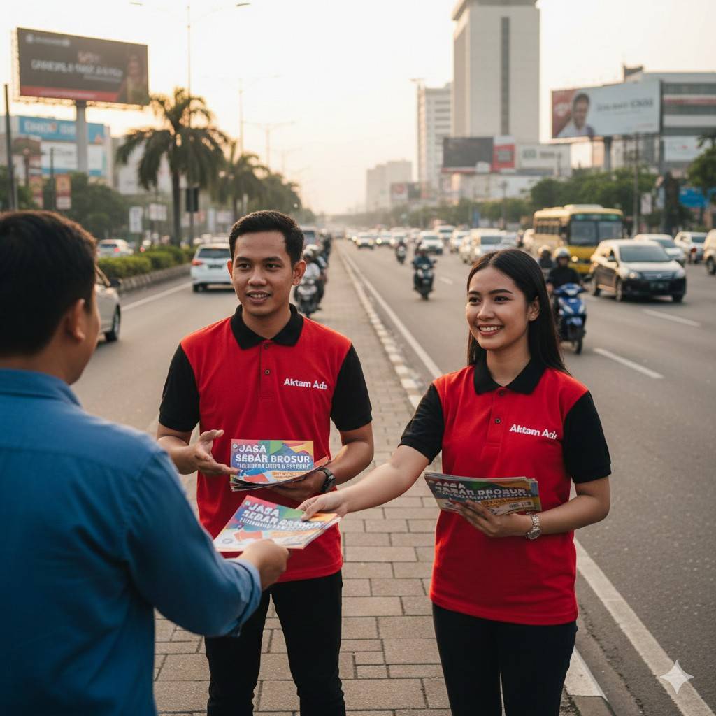 Jasa Distribusi Brosur