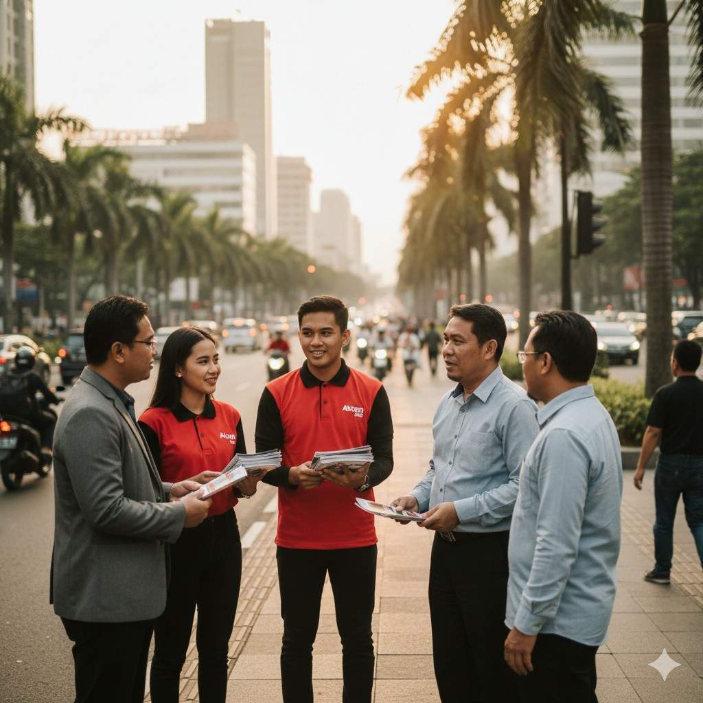 Jasa Penyebaran Brosur