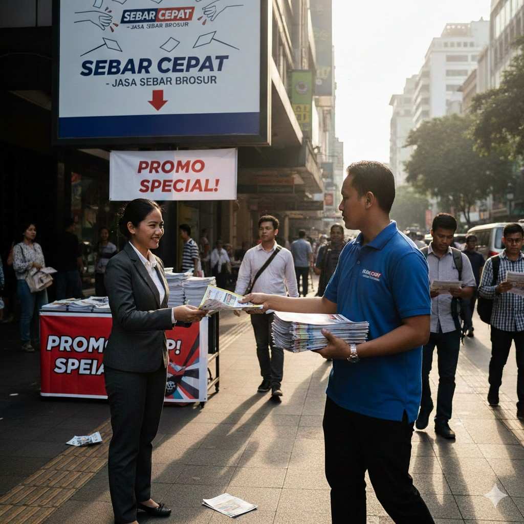 Jasa Sebar Brosur