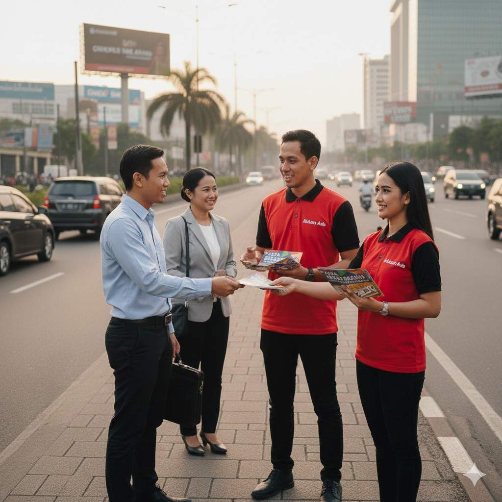 Jasa Sebar Brosur Jakarta