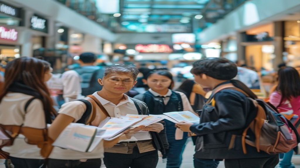 Jasa sebar brosur di mall dengan cepat dan efektif