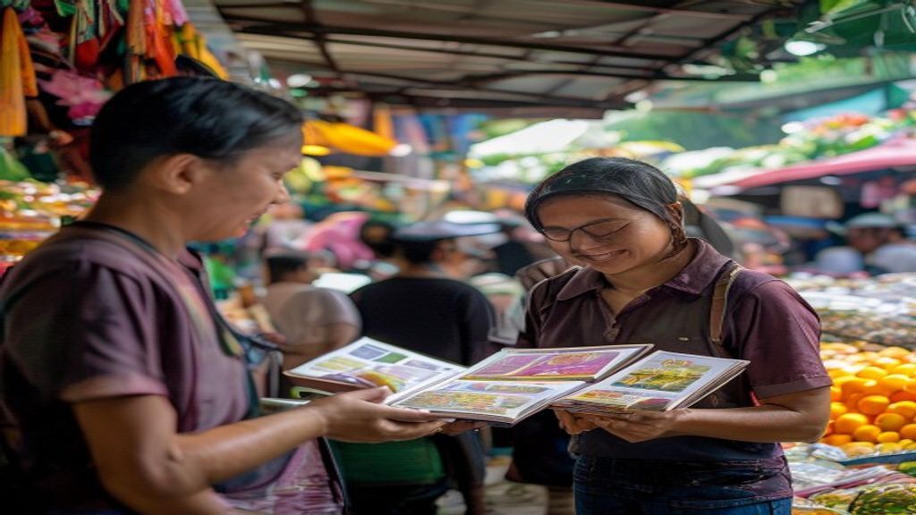 Jasa sebar brosur pasar murah dan efektif