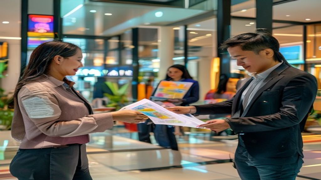 Jasa sebar brosur perkantoran profesional dan terpercaya