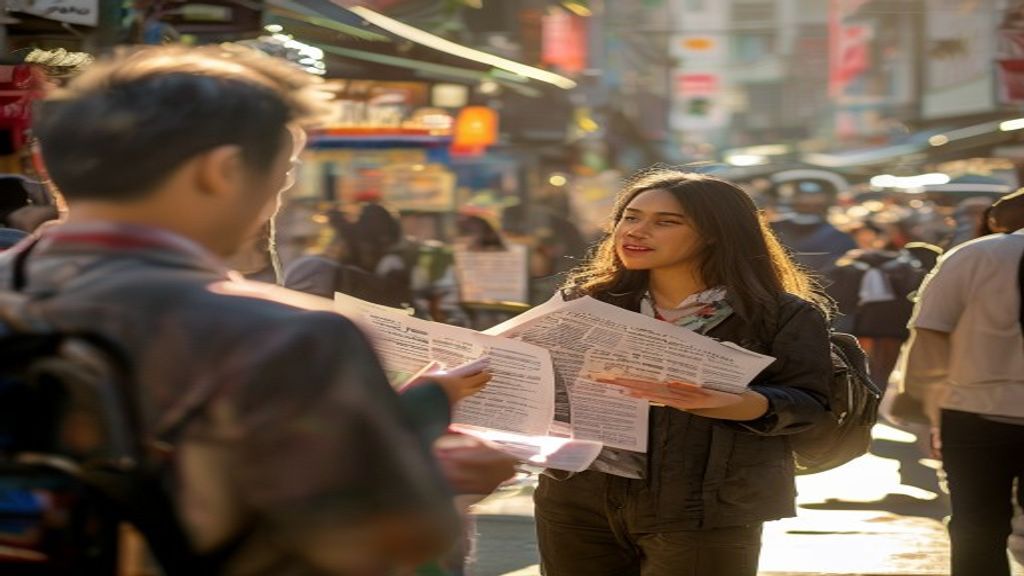 Sebar flyer di Jakarta untuk promosi efektif bisnis Anda
