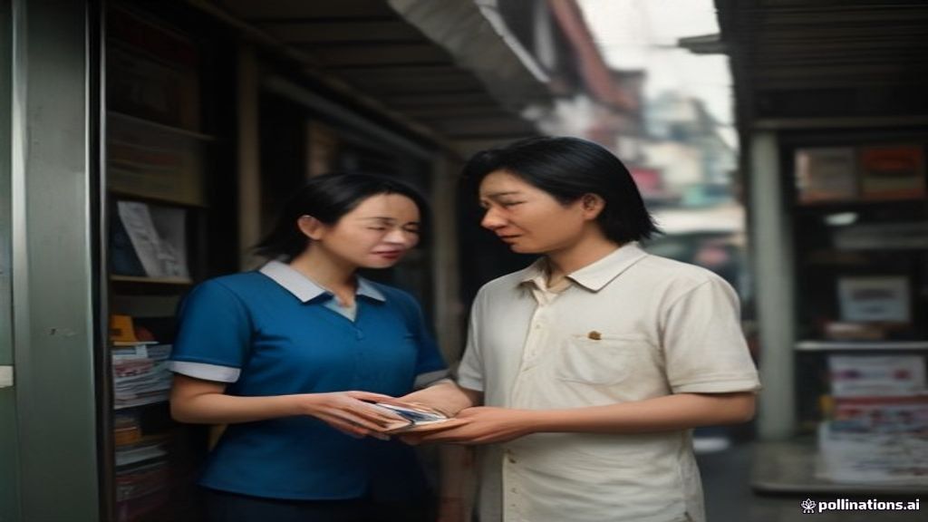 Tim sales melakukan door to door marketing di perumahan Kembangan Jakarta Barat.